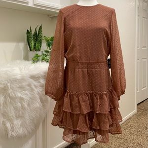 Sheer Polka Dot Dress